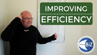 A level Business  How To Improve Efficiency [upl. by Collimore]