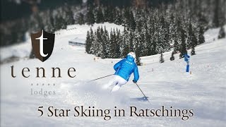 five star skiing  Tenne Lodges  Ratschings [upl. by Pliner]