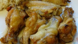 Slow Cooker Teriyaki Chicken Wings [upl. by Lawson348]