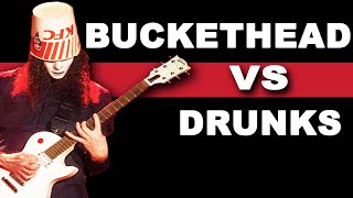 Buckethead Vs Drunk Fans [upl. by Ellehcit183]