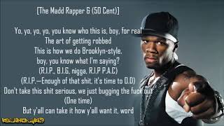 50 Cent  How to Rob ft Madd Rapper Lyrics [upl. by Elleiand616]