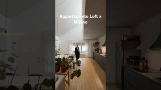 Splendido Loft a Milano con terrazzino home interiordesign immobiliare realestate homecasa [upl. by Nojid969]