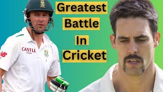 AB De Villiers Vs Prime Mitchell Johnson  Greatest Battle In Modern Cricket [upl. by Wassyngton]