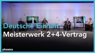 die diskussion 30 Jahre Deutsche Einheit – Der ZweiplusVierVertrag [upl. by Ferdy]