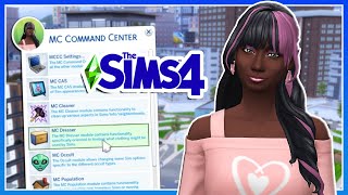 How I Use MC Command Center Mod for The Sims 4 💻 [upl. by Dianne839]