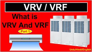 What is a VRVVRF System  VRVVRF Hvac Meaning Part 1 [upl. by Ecnaled]