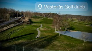 Västerås golfklubb  November 2024  Drone [upl. by Nirtak298]