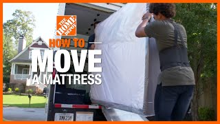 How to Move a Mattress  The Home Depot [upl. by Arnst927]