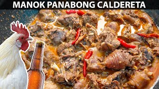 PANABONG NA MANOK RECIPE  Calderetang Adobo na Talunang Manok  Pimp Ur Food  Tipsy D [upl. by Giffard]