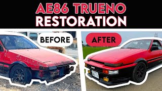 AE86 Trueno restoration project [upl. by Child]