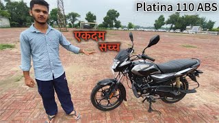 पूरा सच बता दिया। Platina 110 ABS Ownership Review 2023 [upl. by Ynattib]