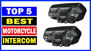 Top 5 Best Motorcycle Intercom Of 2024 [upl. by Pamella]