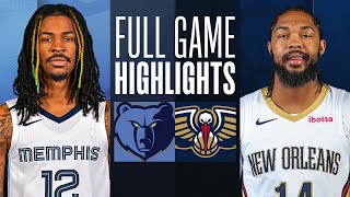 GRIZZLIES at PELICANS  FULL GAME HIGHLIGHTS  December 19 2023 [upl. by Snej13]