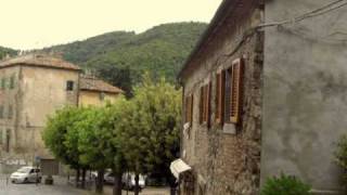 Montecatini Val di Cecina Tuscany Italy  Springtime View [upl. by Fitalludba384]