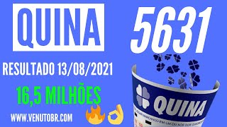 🍀 Resultado Quina 5631 [upl. by Grace]