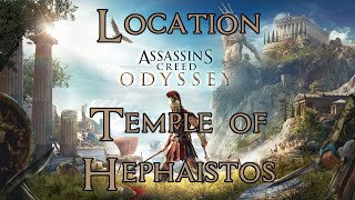 Assassins Creed Odyssey Attika Location Temple of Hephaistos 100 Walkthrough [upl. by Trixi]