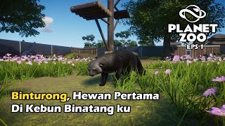 Baru Bikin Kebun Binatang Hewanku Kabur  Planet Zoo Gameplay Indonesia 1 [upl. by Mcevoy572]