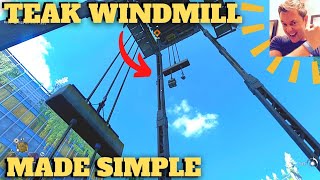 Dying Light 2  Teak Windmill How to Climb Scale amp Power Garrison Central Loop [upl. by Dearden670]