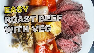 Easy Roast Beef with Veg Shorts [upl. by Adnana]