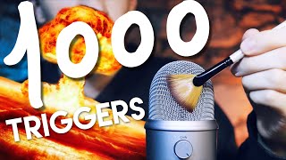 1000 TRIGGERS IN 1 MINUTE ASMR I’m sorry [upl. by Zollie]