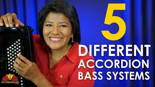 5 Different Accordion Bass Systems  All About The Accordion Bass Buttons [upl. by Gonzalez]