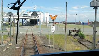 IC3 Train Loading Onto the Ferry [upl. by Tamer]