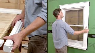 How to Install Exterior Window Trim [upl. by Robinet752]