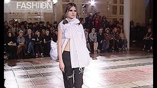 COMME DES GARCONS Fall 2003 2004 Paris  Fashion Channel [upl. by Gehman660]