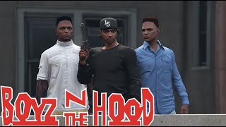 Boyz n the Hood  Ricky Gets Shot GTA 5 VERSION [upl. by Stacey]