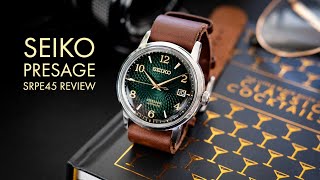 This Seiko Cocktail Time has the MOST incredible dial  Presage 2020  SRPE45 Review [upl. by Guglielmo645]