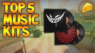 CSGO  Top 5 Music Kits [upl. by Inalan398]