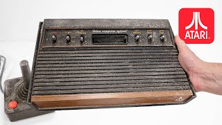 Restoring Flooded Atari 2600  Retro Console Restoration ASMR [upl. by Pacificas]