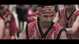 The Fascinating Dayak Tribe in West Kalimantan Naik Dangou Festival [upl. by Tound]