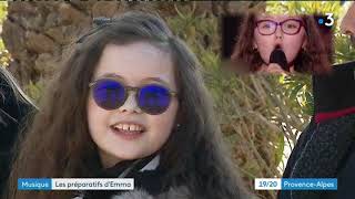 Emma Cerchi gagnante de The Voice Kids 2018 en concert pour la recherche [upl. by Iztim]