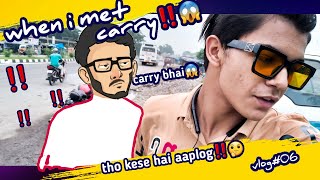 When I Met CarryMinati Lite😱  CarryMinati  CarryMinati Lite  SahiLogs [upl. by Bern]