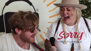 Elle King and Cameron Neal perform quotChainedquot in bed  MyMusicRx Bedstock 2018 [upl. by Mareah]