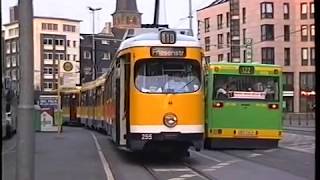 Mülheim an der Ruhr  Strassenbahnen der BtMH EVAG und DVG im Juli 1994 [upl. by Nailuj]