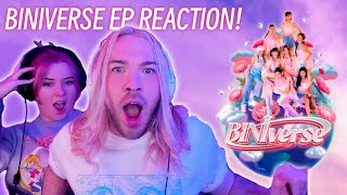 BINIVERSE EP REACTION  Vocal coach amp dancer couple react [upl. by Manning260]