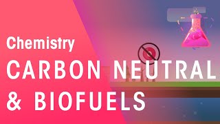 What Is Carbon Neutral and Biofuels  Environmental Chemistry  Chemistry  FuseSchool [upl. by Ronile329]