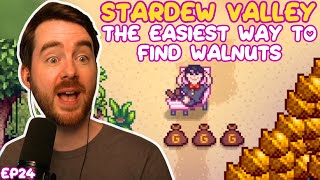 The Easiest Way To Find Walnuts  Stardew Valley 16 Perfection Lets Play [upl. by Misab]