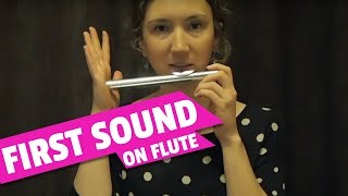 Beginner Flute Lesson  How to make a sound [upl. by Ocana]