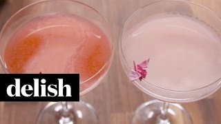 How To Make Starburst Cosmos  Delish [upl. by Ahsienod]