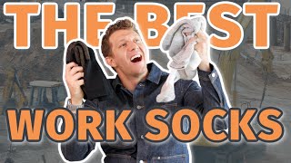 5 Best WORK BOOT SOCKS  Tough Socks for Steel Toe Boots [upl. by Jarvey]