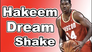 Hakeem Olajuwon Dream Shake Basketball Moves [upl. by Ranjiv497]