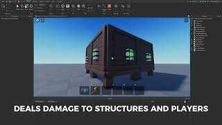 AN UPDATE ON THE RUST BUILDING SYSTEM  ROBLOX STUDIO SHOWCASE [upl. by Idak]