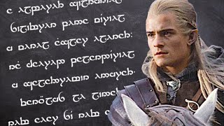 How Tolkien Created The Elvish Language [upl. by Janean]