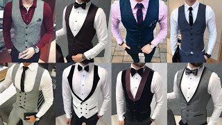 Best Vest Suit Design For Men 2020  Men Suit Vest Ideas 2020  Wedding Vest Suit Design For MenZHF [upl. by Nywg]