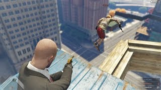 PARKOUR GTA V  CUIDADO QUE RESBALA [upl. by Siugram]