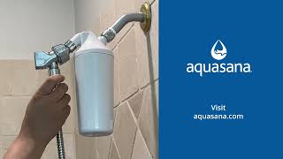 Aquasana Shower Filter System healthylifestyle watersolutions showerfilter [upl. by Anitsihc627]