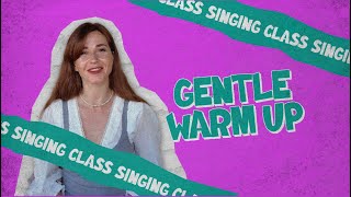 vocal class beginner  gentle warm up [upl. by Kenlay]